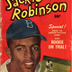 Front cover of Jackie Robinson comic book (Library of Congress)